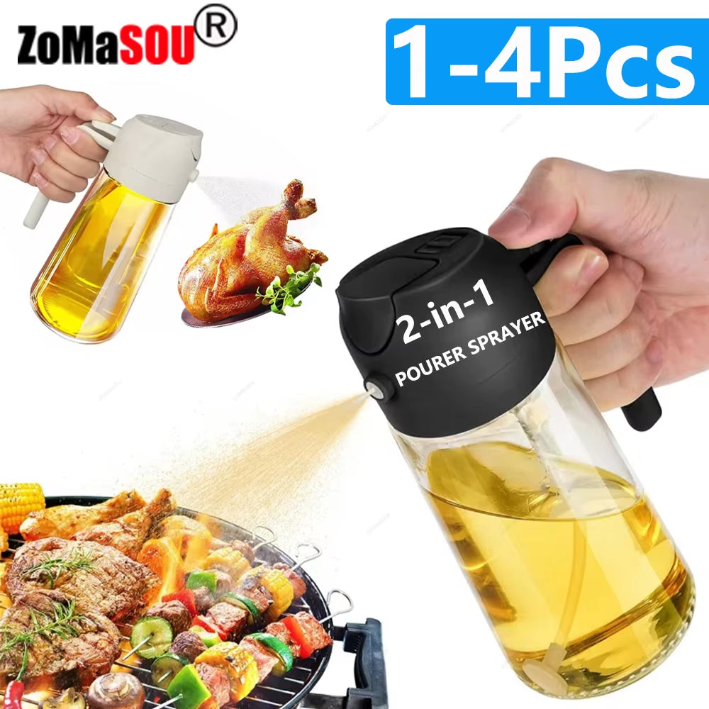 Pulvérisateur D'Huile 2 En 1 - Distributeur Cuisine