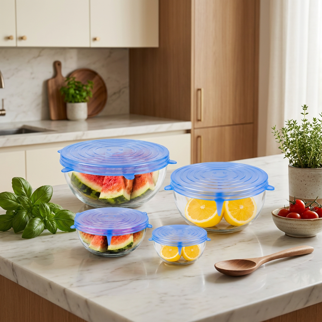 Couvercles extensibles LifeTwist – conservation des aliments