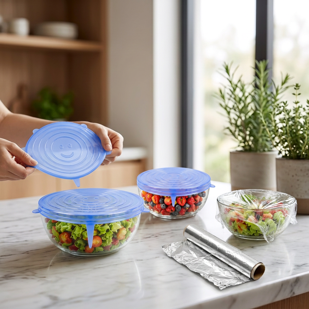 Couvercles extensibles LifeTwist – rangement et utilisation
